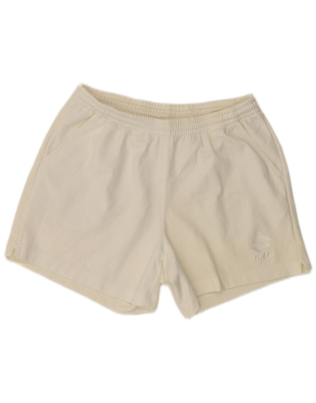 LOTTO Shorts deportivos para hombre Medium Off White