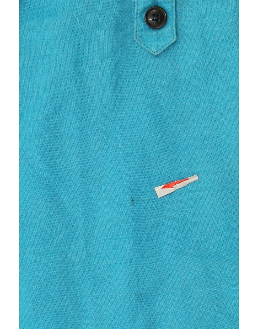 Zara Mujer Vestido Camisero Jersey UK 10 Small Blue Ramie
