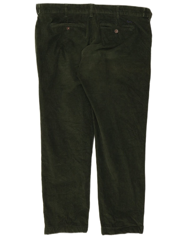 Harmont & Blaine Pantalones rectos de pana para hombre IT 54 2XL W42 L29 Verde