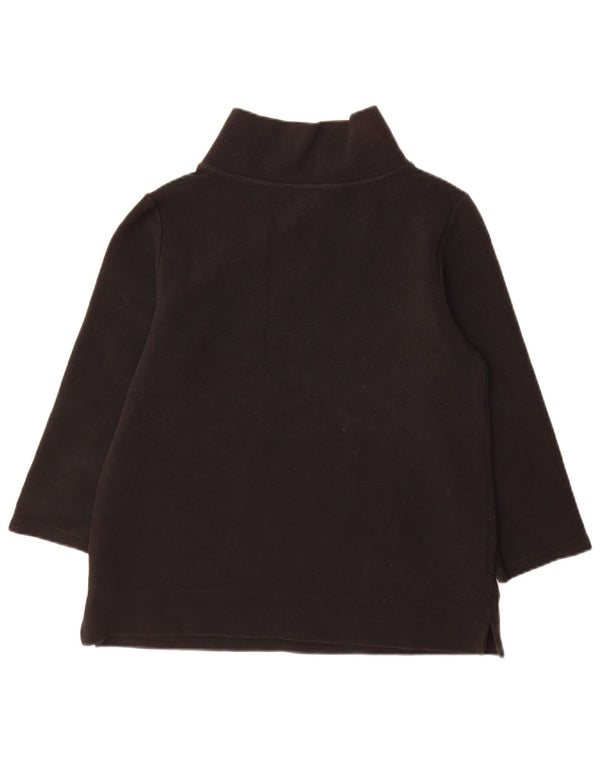 Hobbs Top para mujer manga 3/4 UK 44 Algodón negro mediano