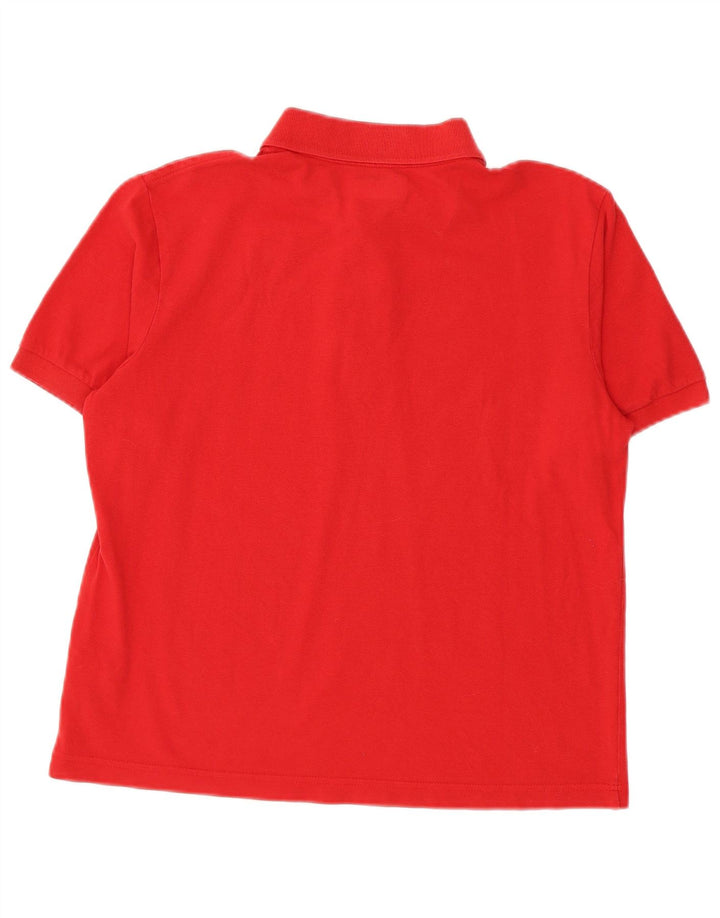 Polo Kappa Hombre Algodón Rojo Medio