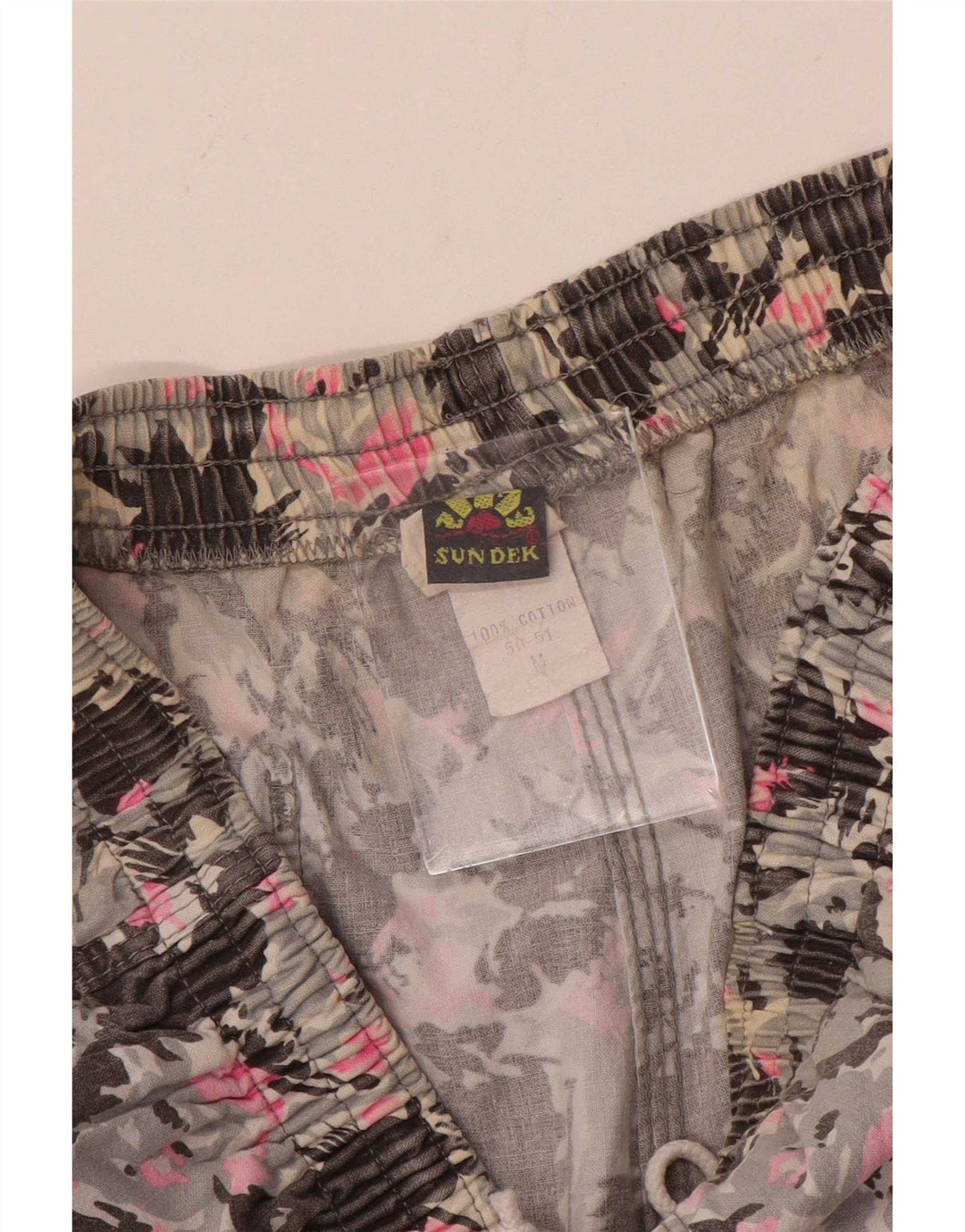 Sundek Pantalón Corto Deportivo Hombre Algodón Camuflaje Multicolor Mediano
