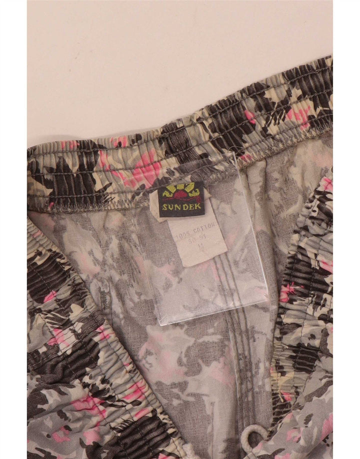 Sundek Pantalón Corto Deportivo Hombre Algodón Camuflaje Multicolor Mediano