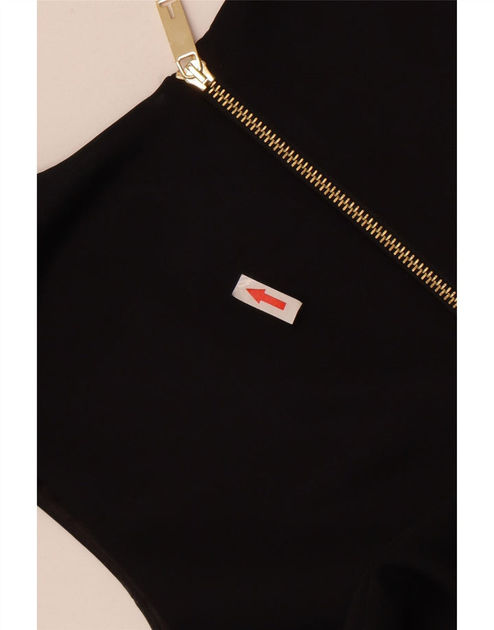 Ted Baker Vestido ajustado sin mangas para mujer Talla 3 Mediano Poliéster negro