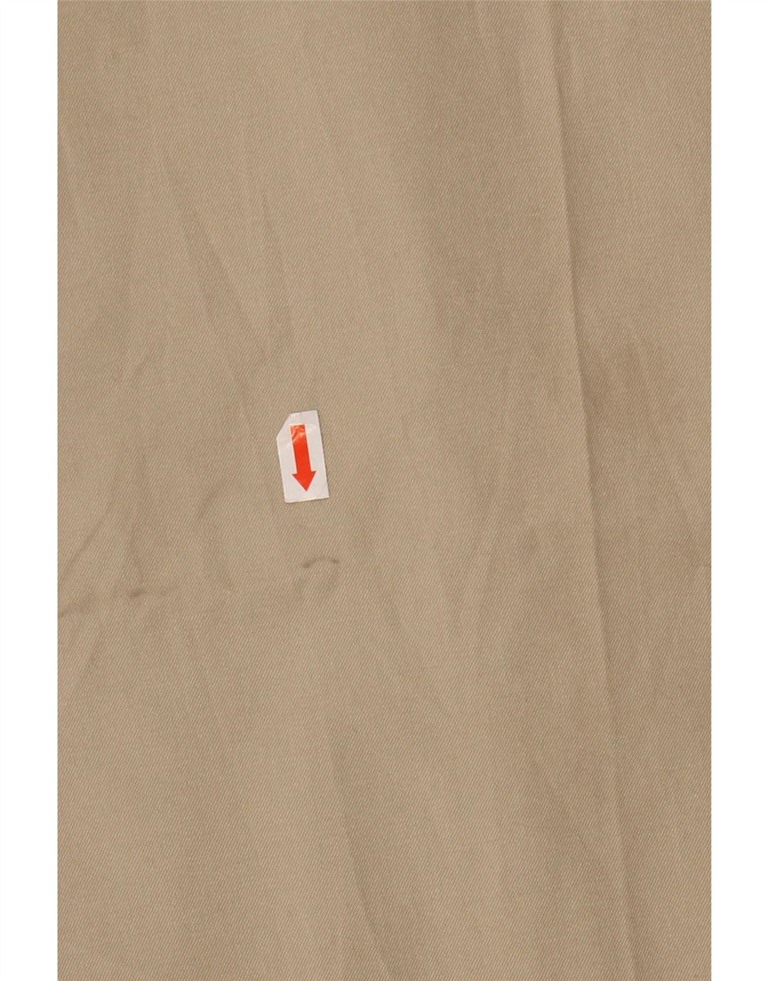 TOMMY HILFIGER Pantalón chino con pinzas para hombre W42 L32 Algodón beige