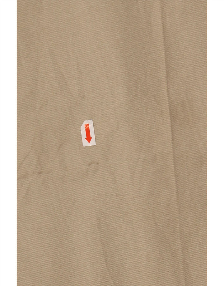 TOMMY HILFIGER Pantalón chino con pinzas para hombre W42 L32 Algodón beige