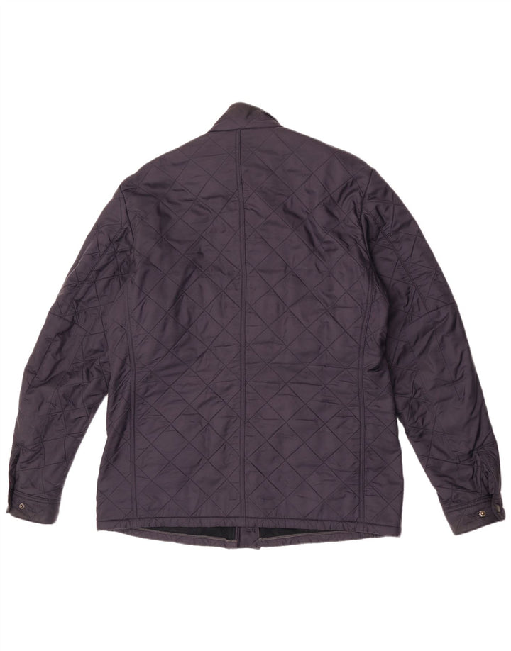 Barbour Chaqueta acolchada para hombre UK 42 XL Poliéster azul marino