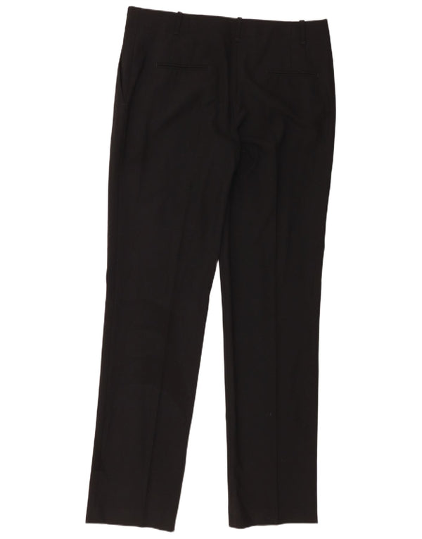 Zara Mujer Pantalones Casuales Pegged EU 44 XL W34 L34 Negro