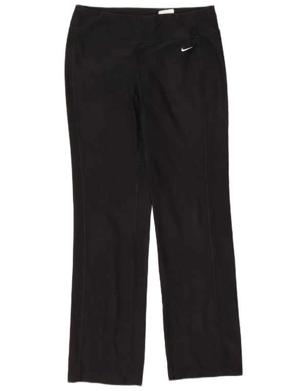 Nike Dri Fit Pantalones de chándal para Mujer UK 44 Mediano Negro Poliéster