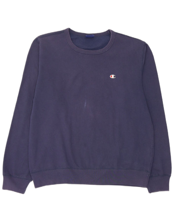 Champion Sudadera Hombre Jumper XL Azul Marino Algodón