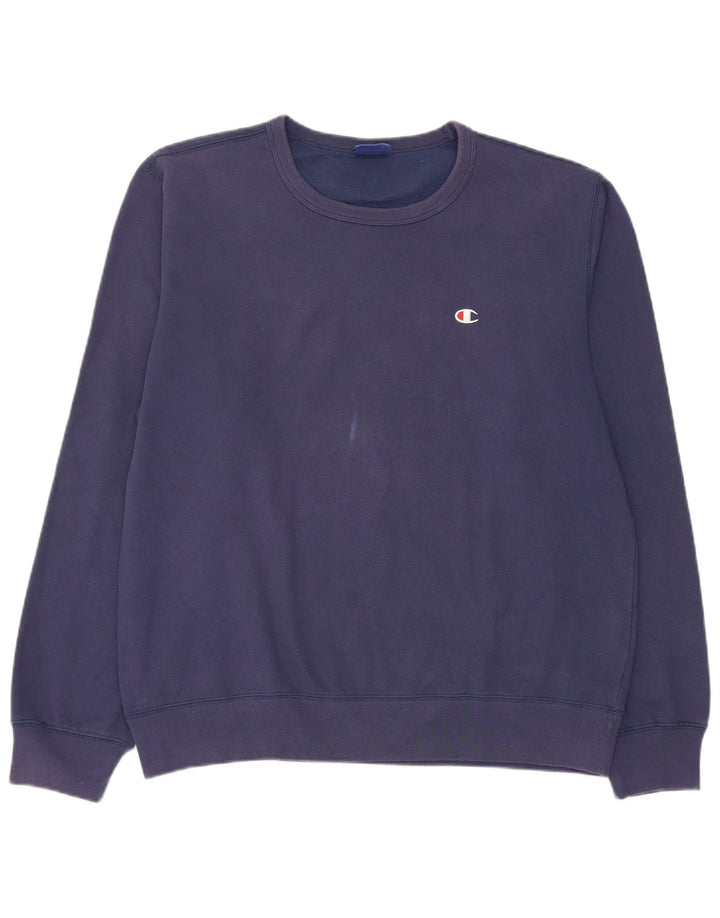 Champion Sudadera Hombre Jumper XL Azul Marino Algodón