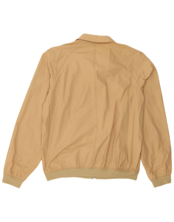 Benetton Cazadora Bomber Hombre ES 42 XL Algodón Beige