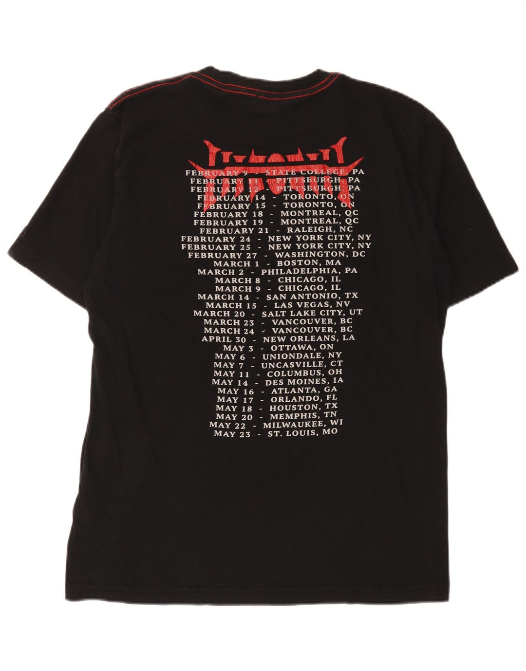 Diesel Hombre Camiseta Gráfica Top Medio Algodón Negro