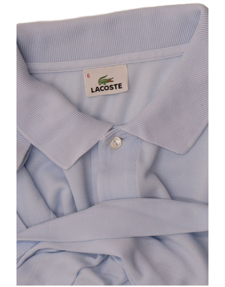 Polo Lacoste Hombre Talla 6 XL Azul
