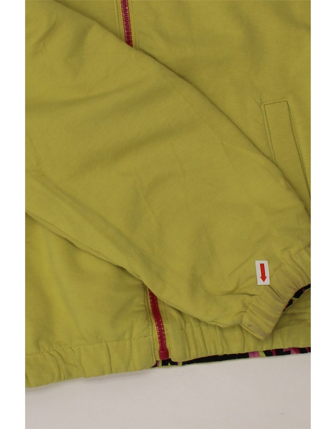 VINTAGE Chaqueta reversible con capucha gráfica para niñas 11-12 años Algodón rosa