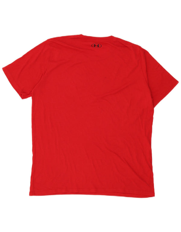 Under Armour Camiseta gráfica para hombre Top 2XL Rojo