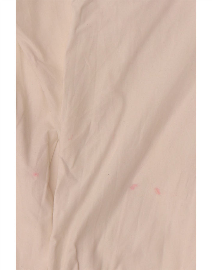 Benetton Blusa Camisera Mujer ES 44 Mediano Blanco
