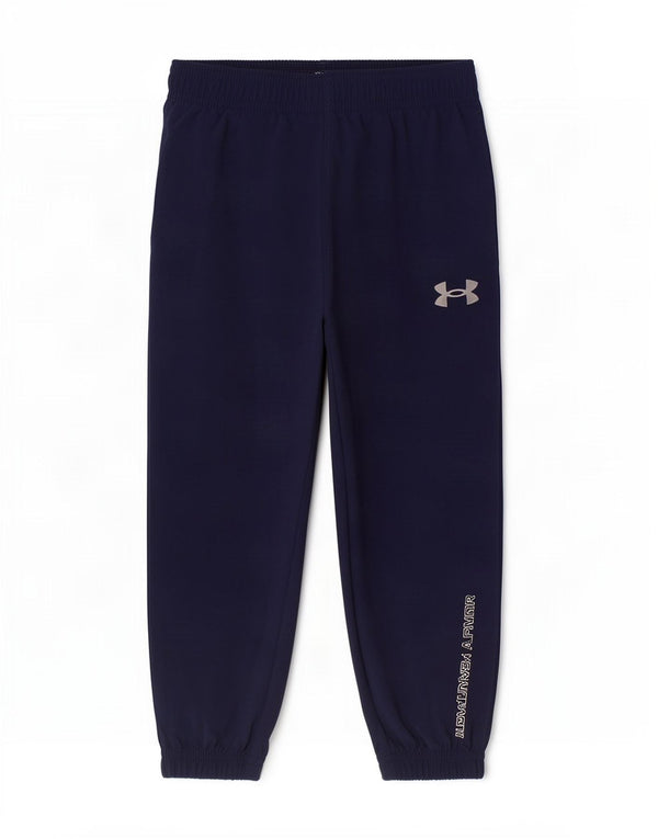 Under Armour Joggers - Pantalón de chándal para bebé, niño, 9-12 meses, azul marino