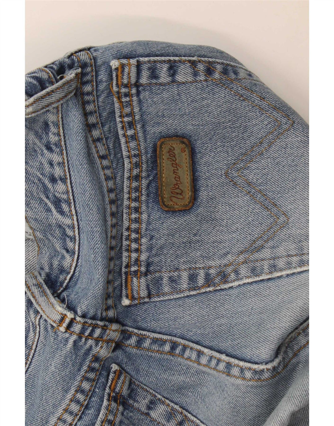 Vaqueros Wrangler Mujer Rectos W26 L29 Azul