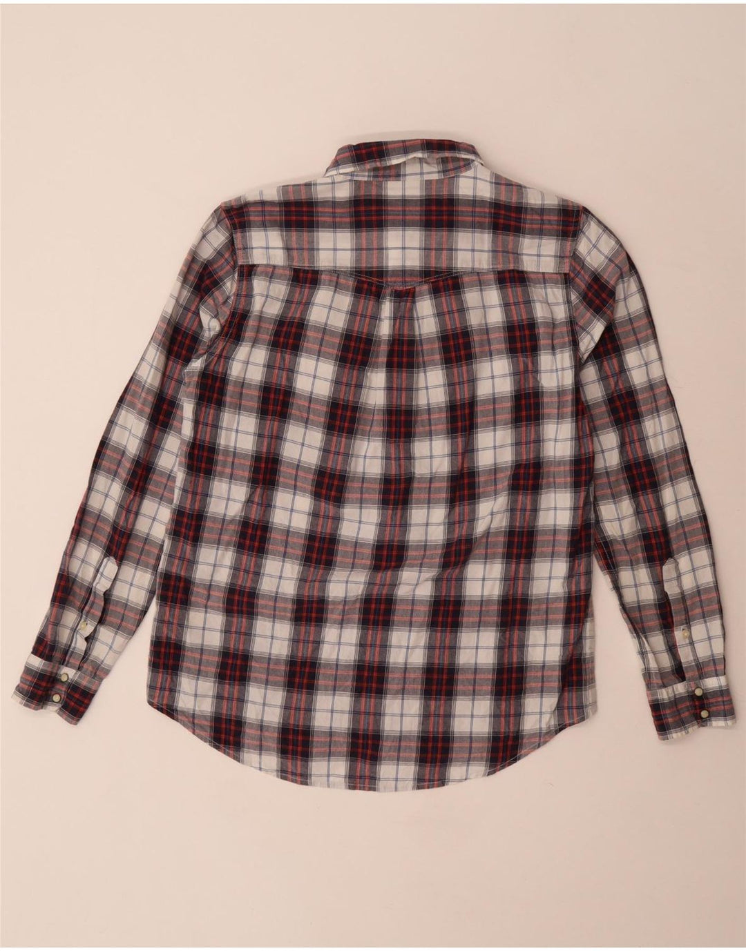Camisa Lee para mujer UK 44 Mediana Algodón a cuadros multicolor
