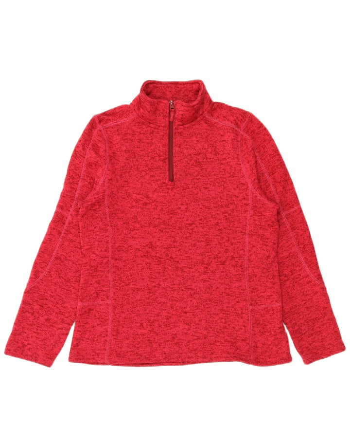 Jersey tipo sudadera para mujer de Mountain Warehouse, talla 42, talla mediana, color rosa moteado