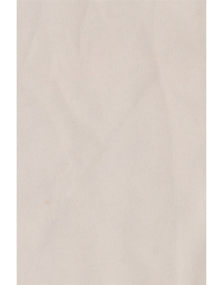 JACK WILLS Mens Graphic Sweatshirt Jumper Small White Colourblock Cotton Vintage Jack Wills and Second-Hand Jack Wills from Messina Hembry 
