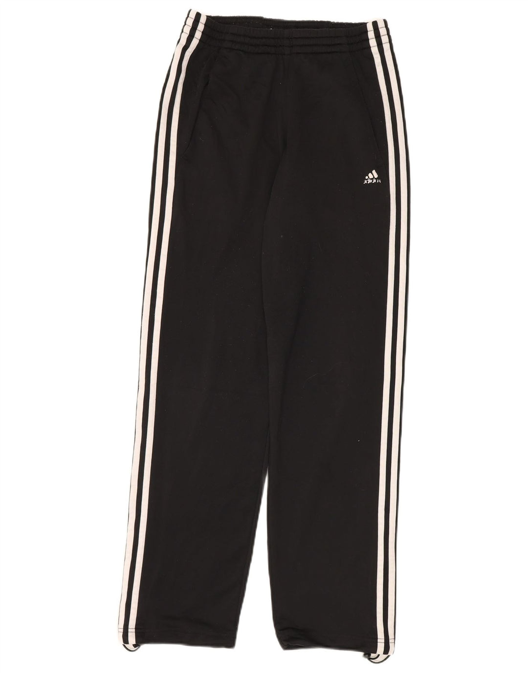Adidas Pantalones de chándal para hombre UK 36/38 Small Negro Poliéster
