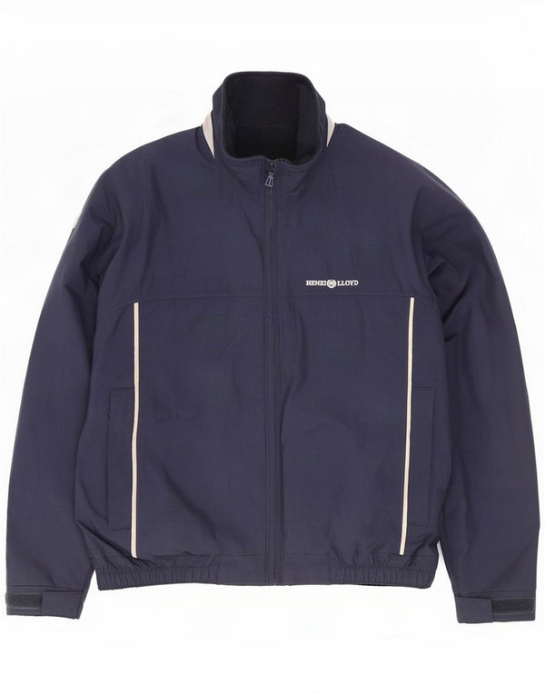 Henri Lloyd Chaqueta cortavientos para hombre UK 38 Medium Azul marino Nylon