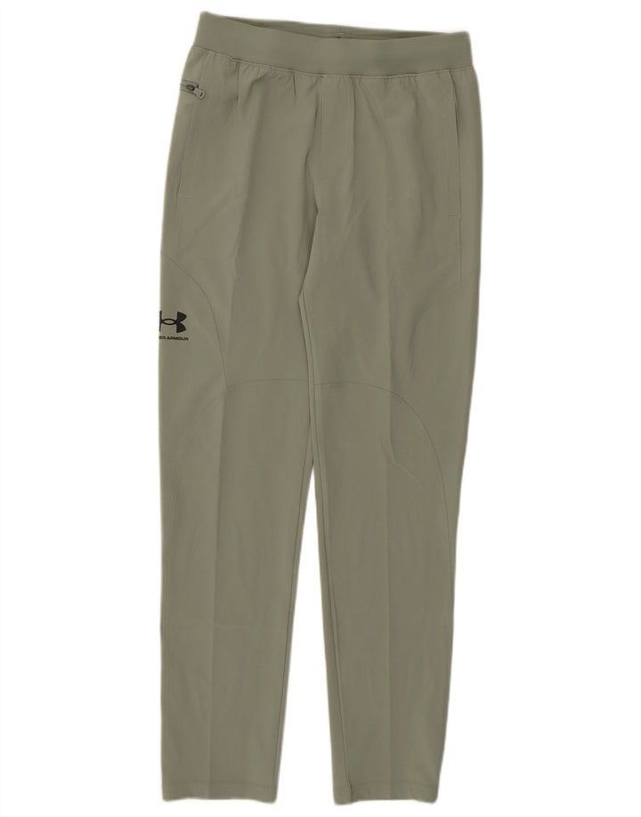Under Armour Pantalones de chándal para niño 11-12 años Grande Verde Deportivo