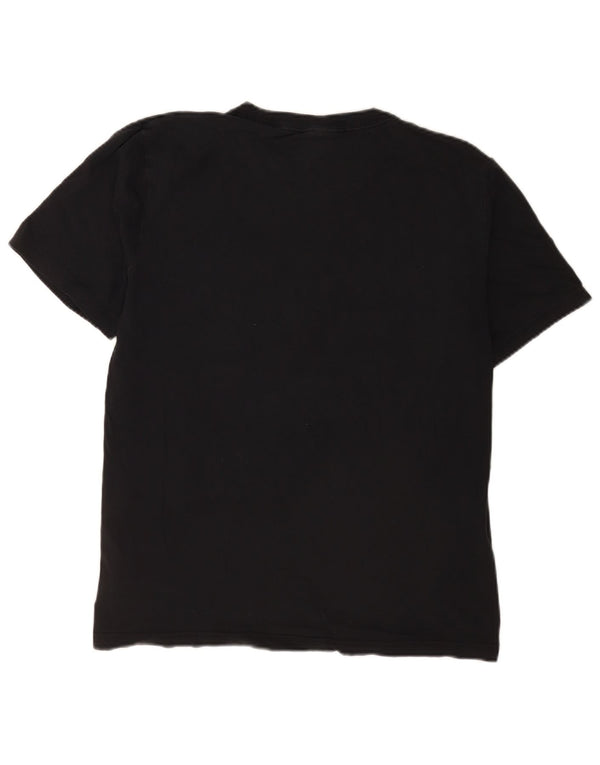 Nike - Camiseta gráfica para hombre, talla grande, color negro, algodón