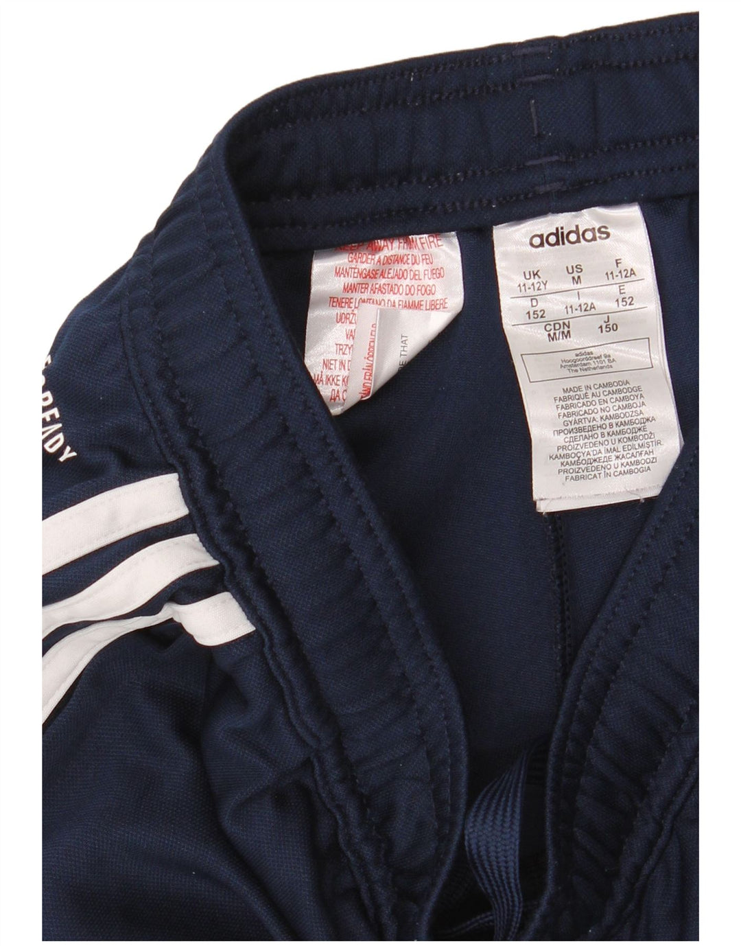 ADIDAS Pantalón Chándal Niño Aeroready 11-12 Años Azul Marino Poliéster
