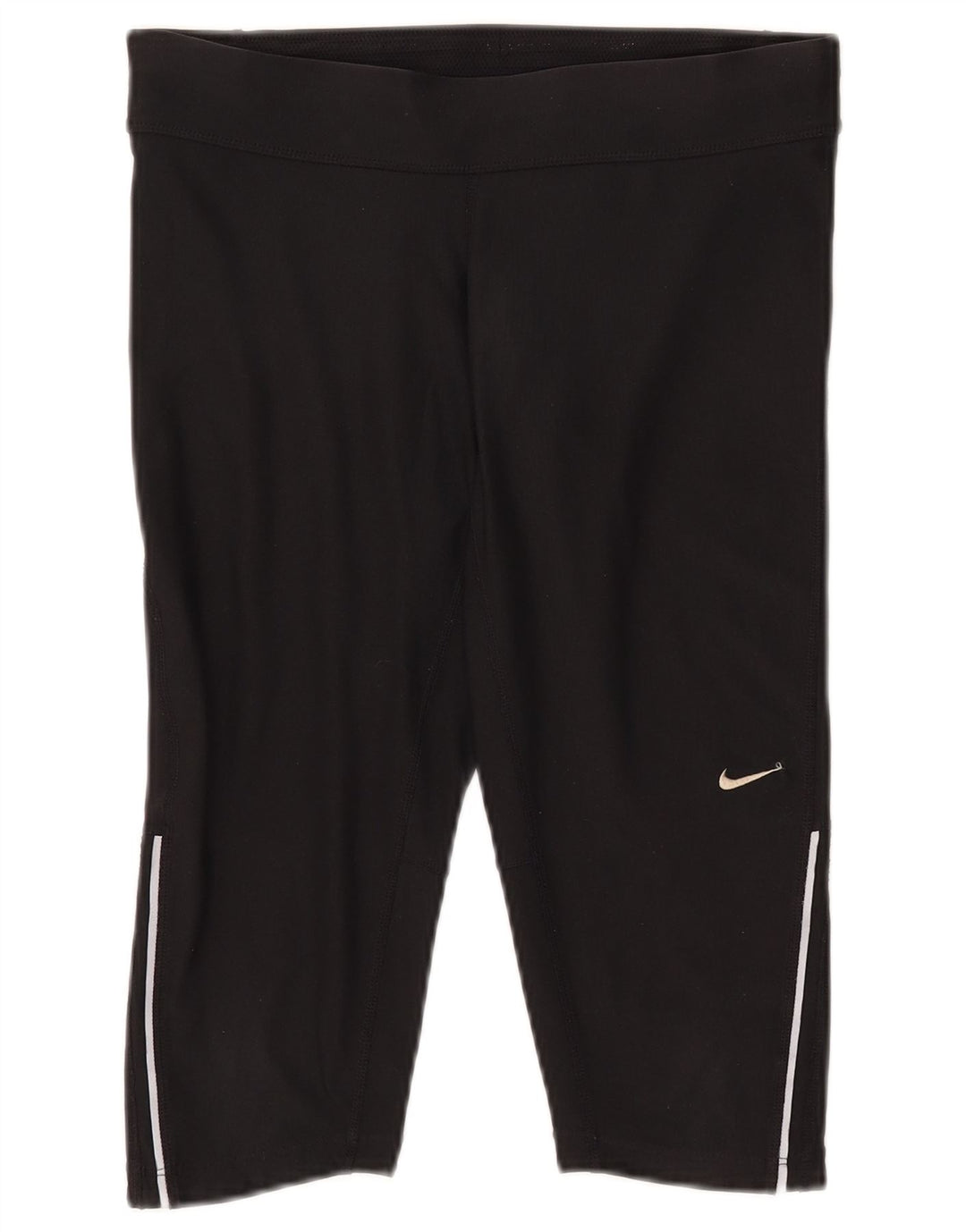 NIKE Bermudas deportivas Dri Fit para mujer UK 10 Small Poliéster negro