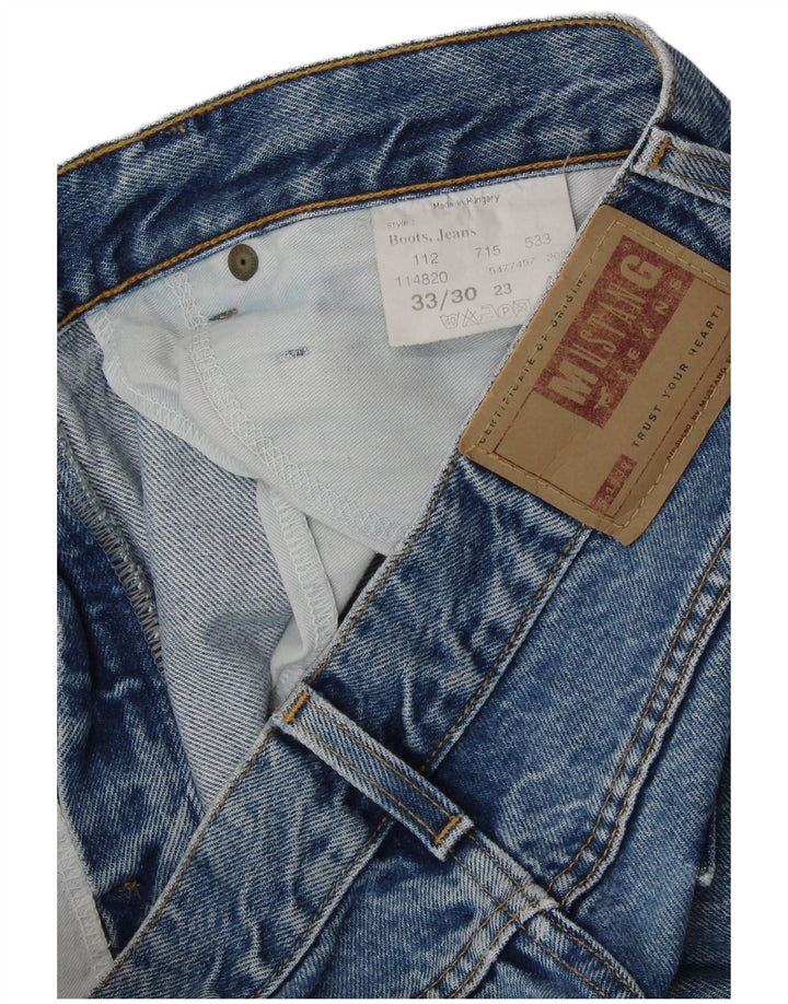 MUSTANG Vaqueros rectos para hombre W33 L30 Algodón azul