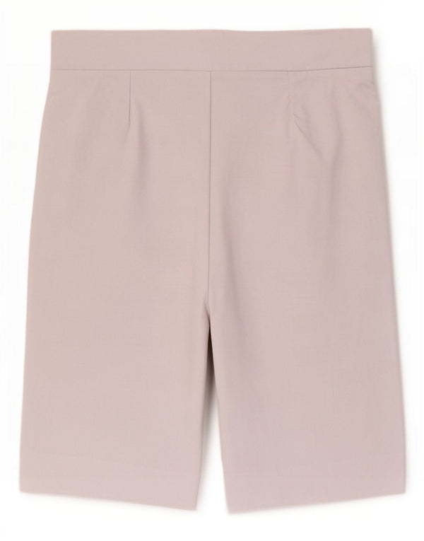 Marks & Spencer Pantalones cortos casuales autógrafos para mujer UK 18 XL W34 Viscosa blanca