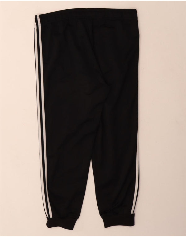 Adidas Mens Tracksuit Trousers Joggers Medium  Black Polyester