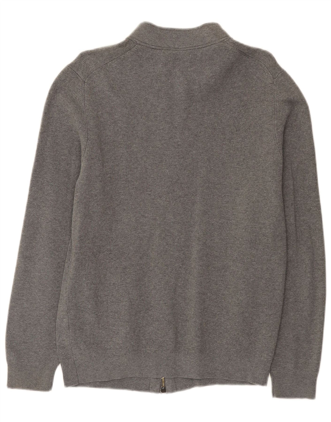 Massimo Dutti Suéter Cárdigan para Mujer Reino Unido 46 Grande Gris
