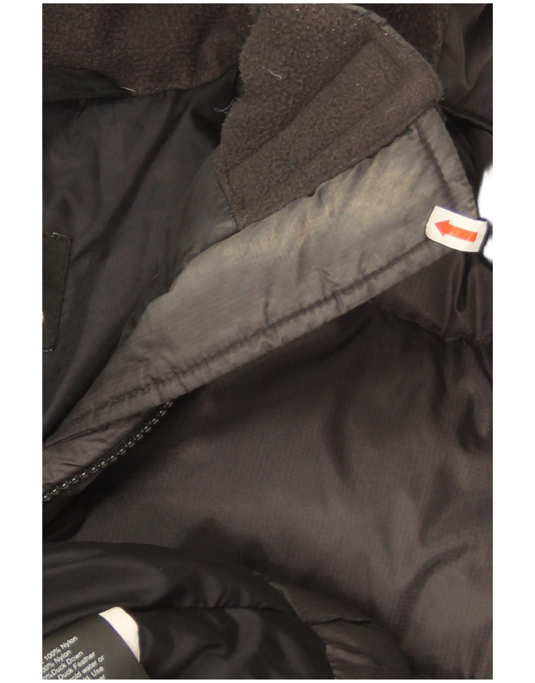 Helly Hansen Abrigo acolchado extragrande con capucha para mujer UK 10 Small Black Nylon