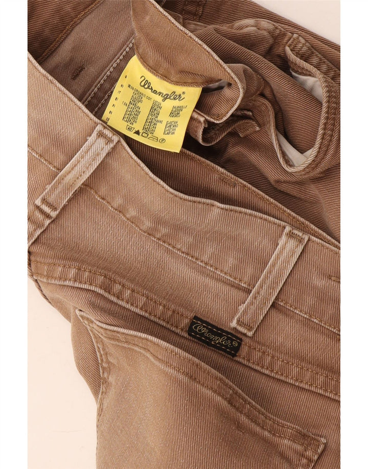 Vaqueros Wrangler Hombre Slim W31 L34 Algodón Marrón