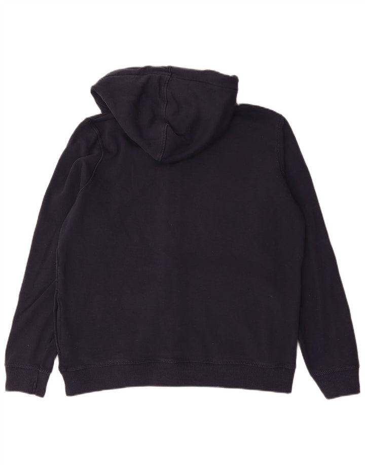 Sudadera con capucha y cremallera para hombre Fat Face Algodón azul marino mediano