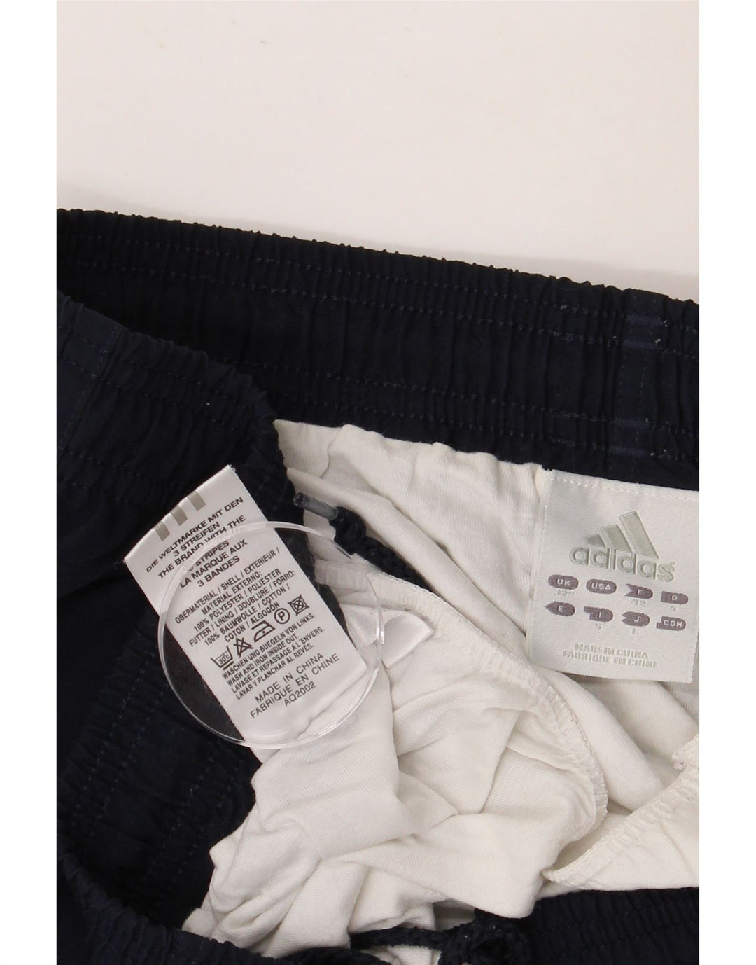 Pantalones cortos deportivos ADIDAS para hombre Poliéster azul marino medio