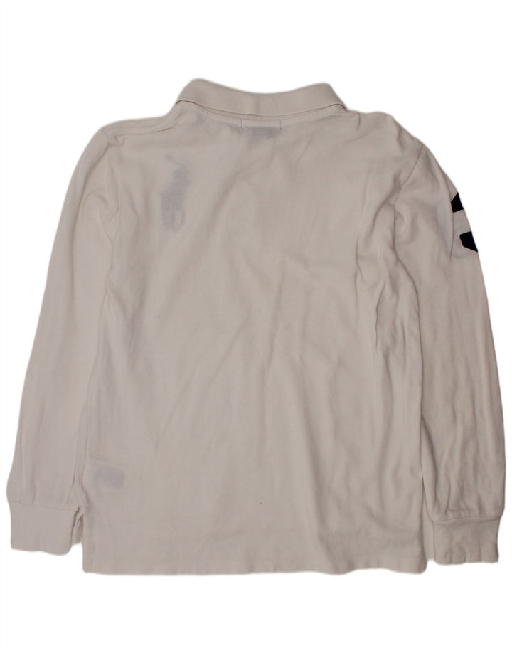 POLO RALPH LAUREN Polo gráfico para niño 10-11 años Mediano Blanco