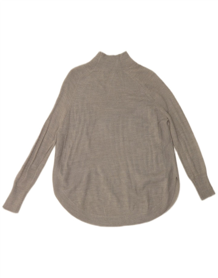 Marks & Spencer Suéter con Cuello Alto para Mujer UK 6 XS Gris