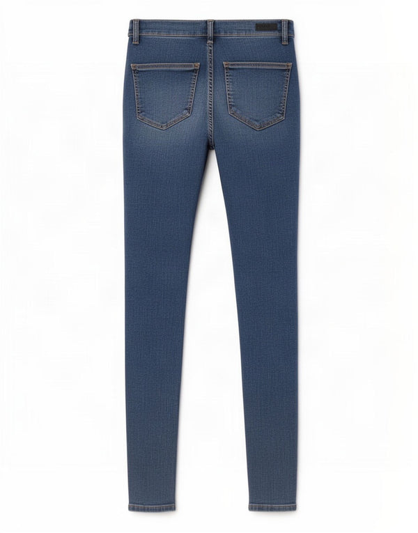 Topshop Womens Joni Skinny Jeans W26 L27 Blue Cotton