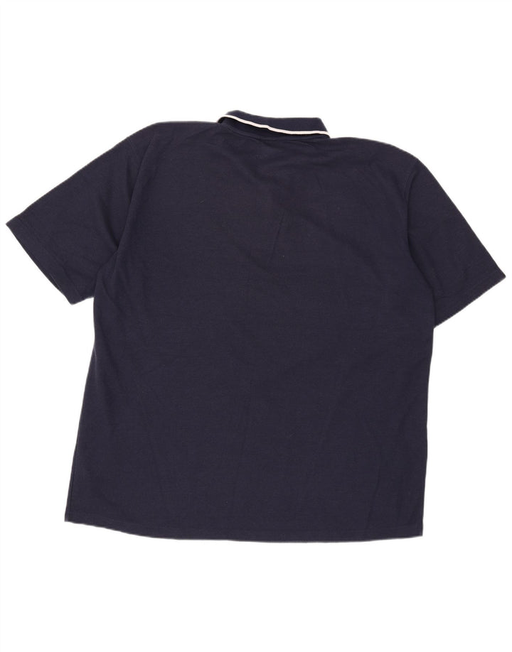 Polo Umbro Hombre 2XL Azul Marino Poliéster