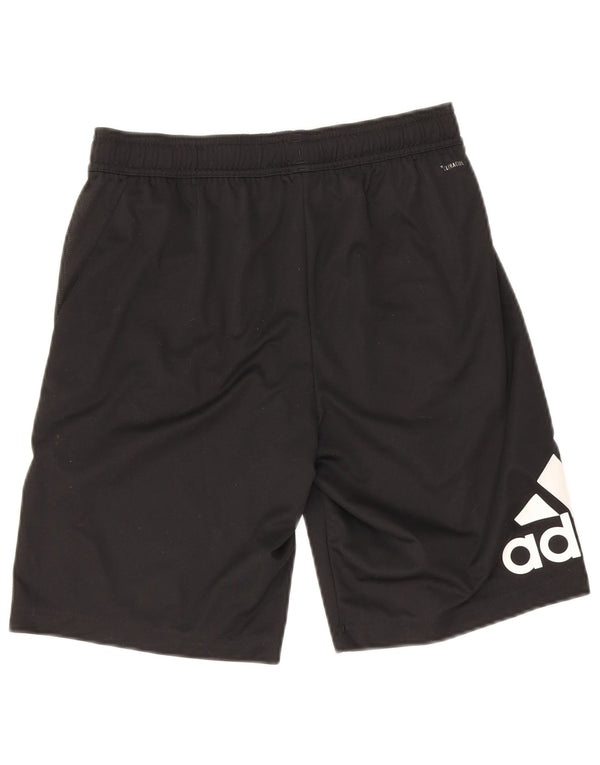 Adidas Chicos Climacool Graphic Pantalones cortos deportivos 13-14 años Grande Negro