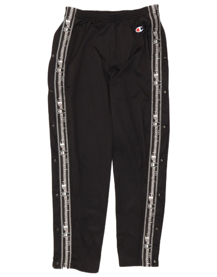 Champion Pantalones De Chándal Gráficos Para Hombre Poliéster Negro Grande
