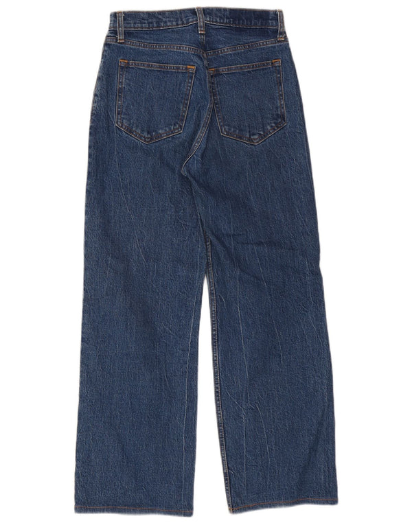Abercrombie & Fitch Jeans sueltos de talle alto para mujer US 2 XS W26 L27 Azul 90s