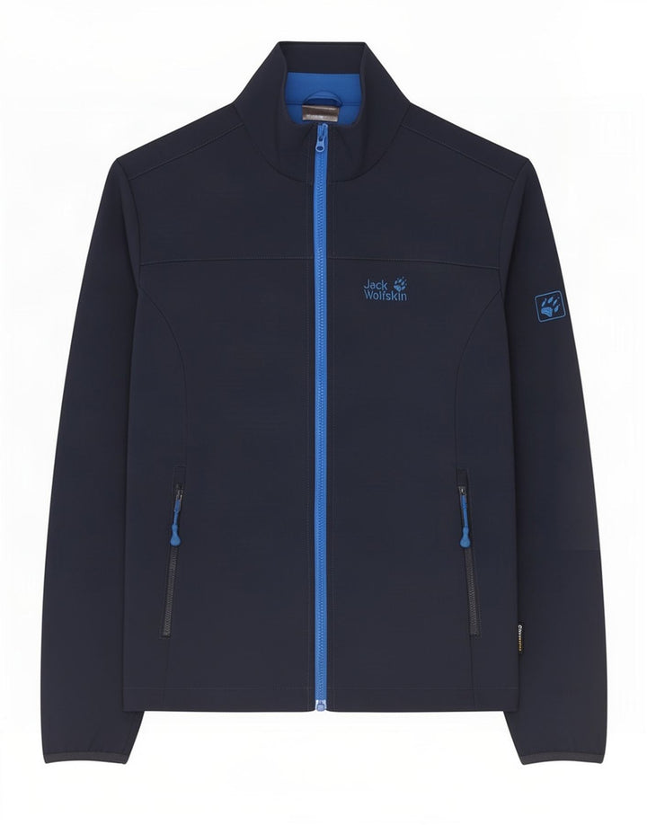 Jack Wolfskin Chaqueta de chándal para hombre UK 36/38 Mediano Azul marino Poliéster
