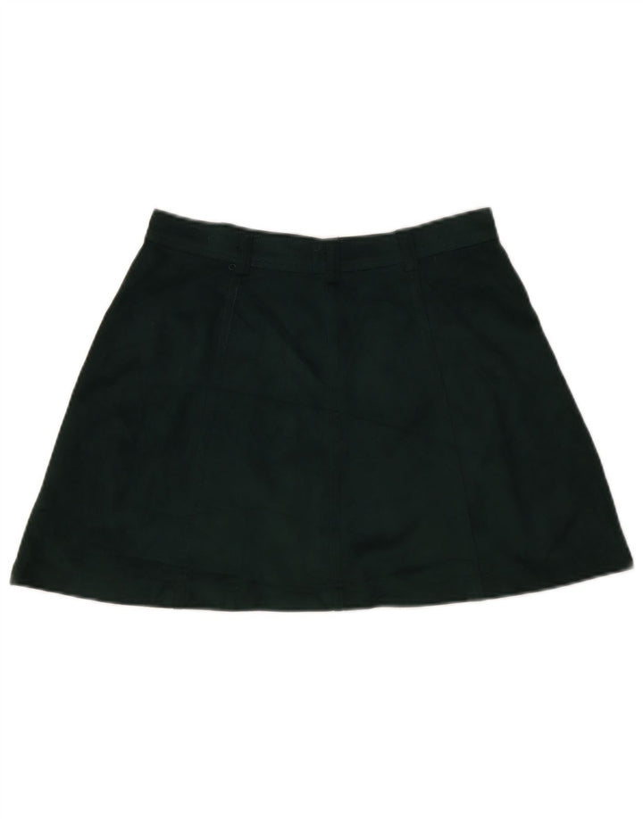 Zara Mujer Trafaluc Minifalda Pequeña W26 Verde