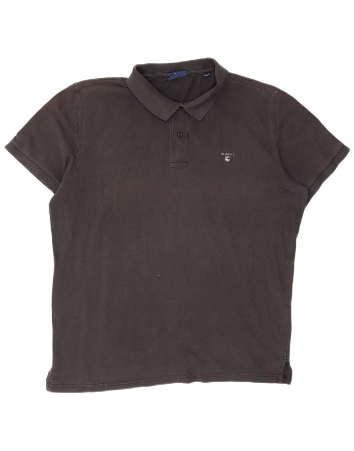 Gant Polo Regular para Hombre XL Algodón Gris